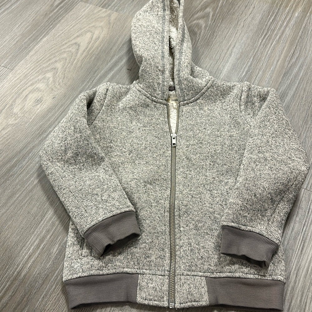 Sherpa lined jacket